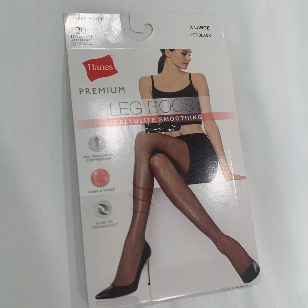 Hanes Leg Boost Tights - Black